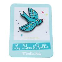 Pin's oiseau Les Broc'n Rolls 